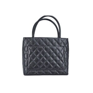 Chanel Caviar Bag Gold Black Reissue Tote Mark Skin Coco